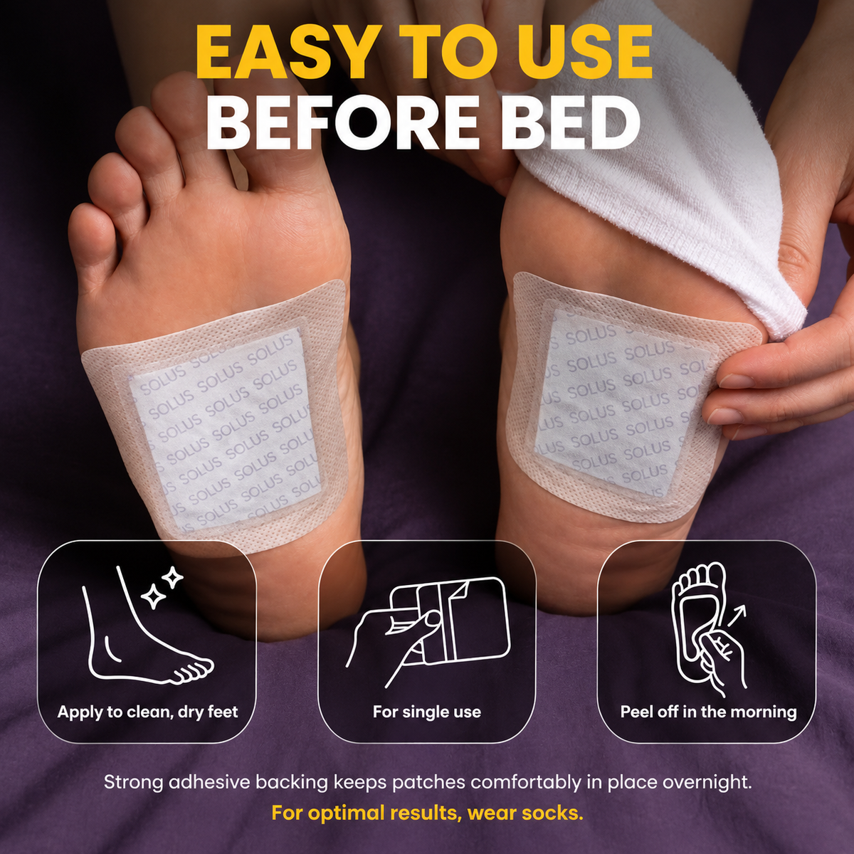 Solus™ Goodnight Foot Pads