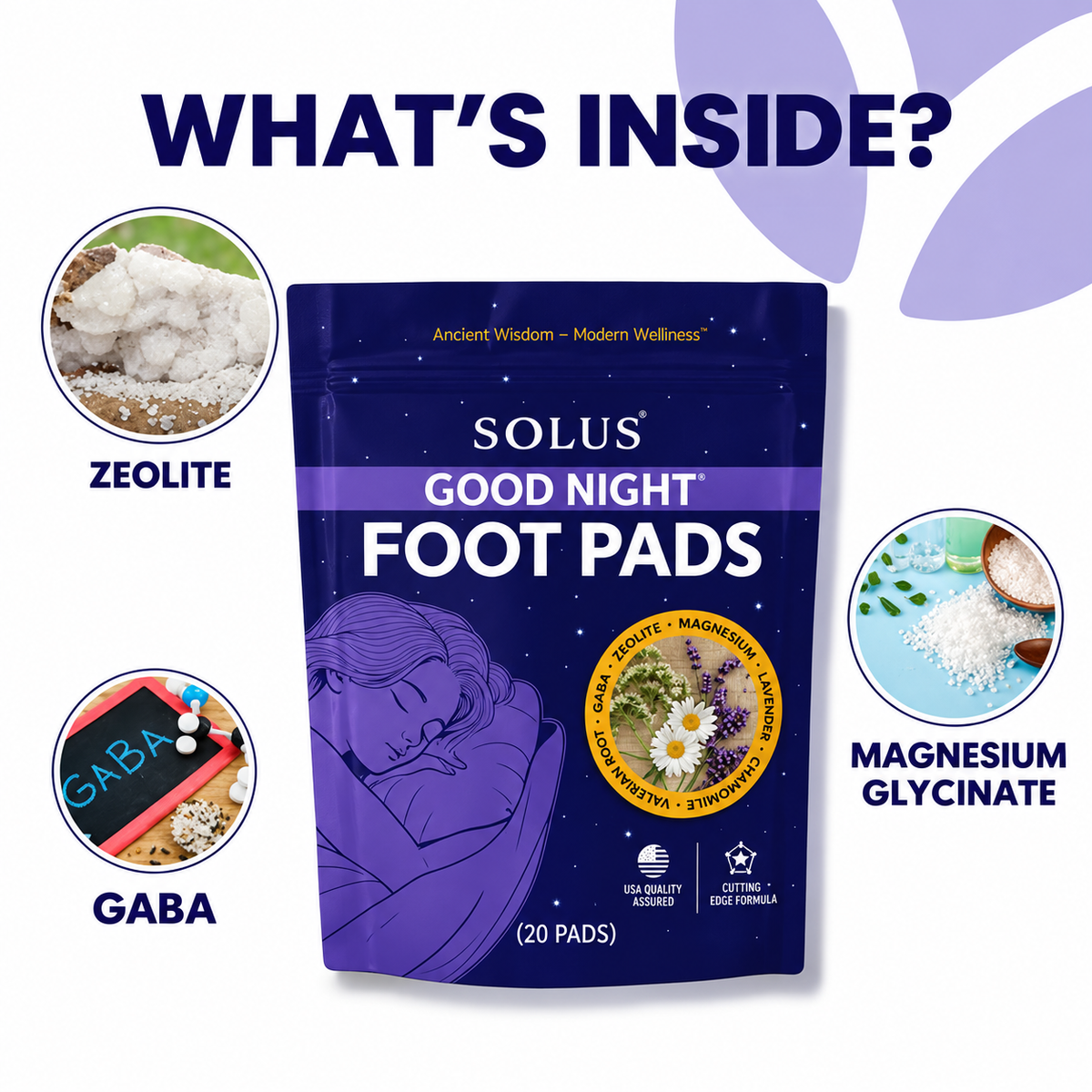 Solus™ Goodnight Foot Pads
